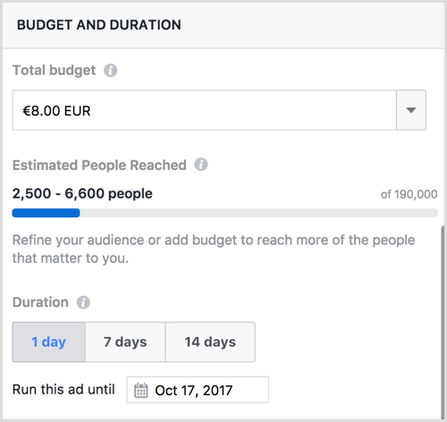 Facebook zwiększył budżet postów
