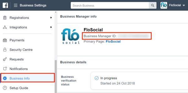 Skorzystaj z Facebook Business Managera, krok 9.