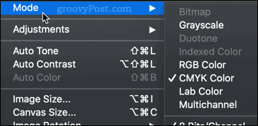 Tryb CMYK programu Photoshop