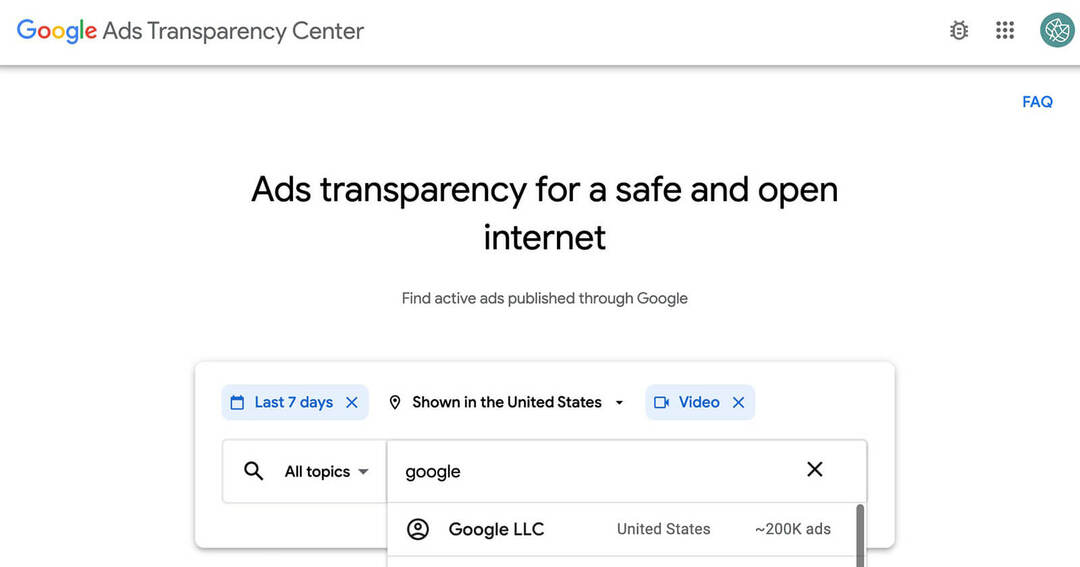 Jak zbadać konkurencję za pomocą Centrum przejrzystości Google Ads: ekspert ds. mediów społecznościowych