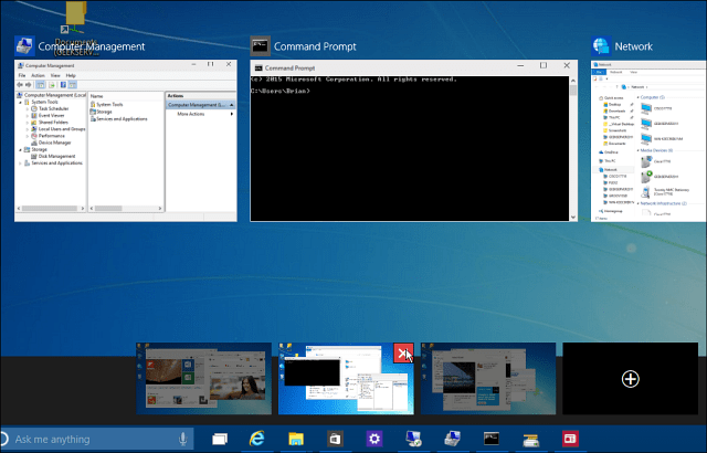 Zamknij wirtualny pulpit systemu Windows 10