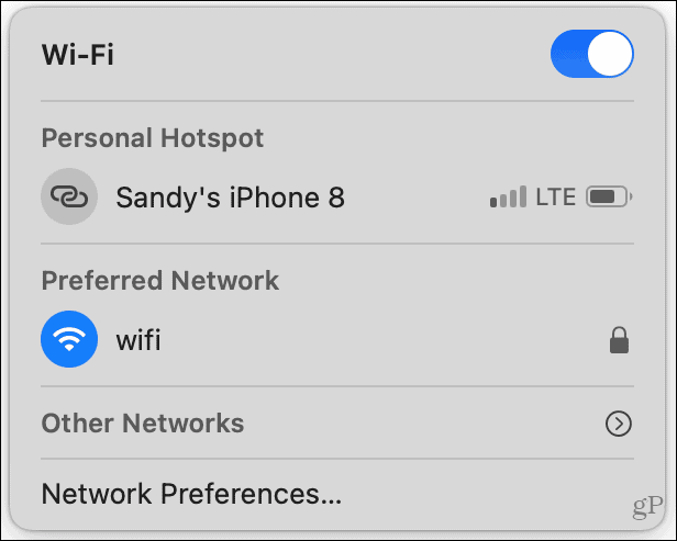 Kontrola Wi-Fi na Macu
