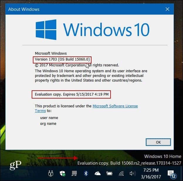 Windows 10 Creators Update Insider Build 15060 na PC Dostępny teraz
