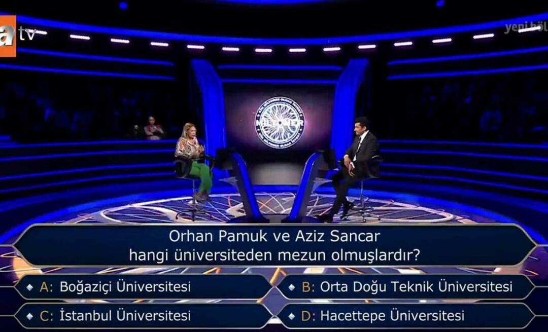 Aziz Sancar i Orhan Pamuk zagrali w Millionaire! To, co ich obu łączy, to...