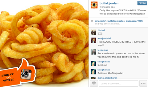 Buffalo jordan instagram konkurs na zdjęcie
