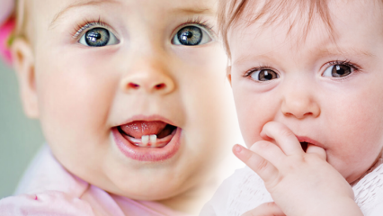 Co jest dobre dla ząbkowania u niemowląt? Kiedy pojawią się pierwsze zęby, jakie są objawy? gorączka ...