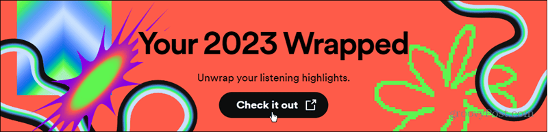 Spotify opakował baner na rok 2023