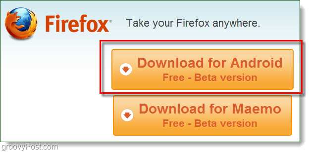 pobierz na Androida Firefox