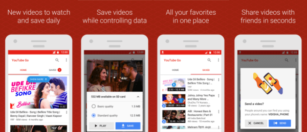 Wersja beta aplikacji YouTube Go jest dostępna do pobrania w sklepie Google Play w Indiach.
