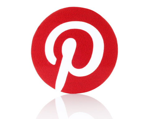 Obraz logo pinterest Shutterstock 262953440