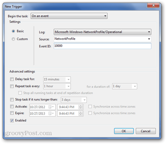 identyfikator zdarzenia Networkprofile 10000