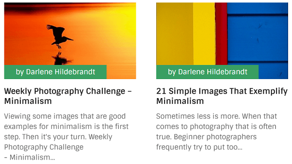 Digital Photography School oferuje czytelnikom wyzwania w swoich postach.