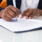 podpisywanie dokumentu polecanego
