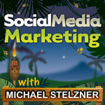 Podcast Social Media Marketing pomaga Mike'owi budować relacje z wpływowymi osobami.
