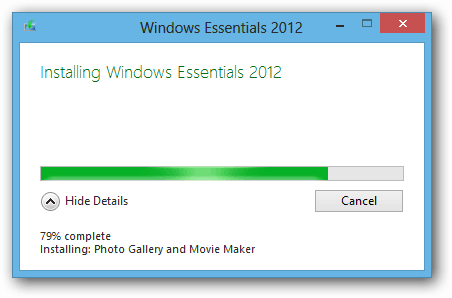 Instalowanie systemu Windows Essentials 2012