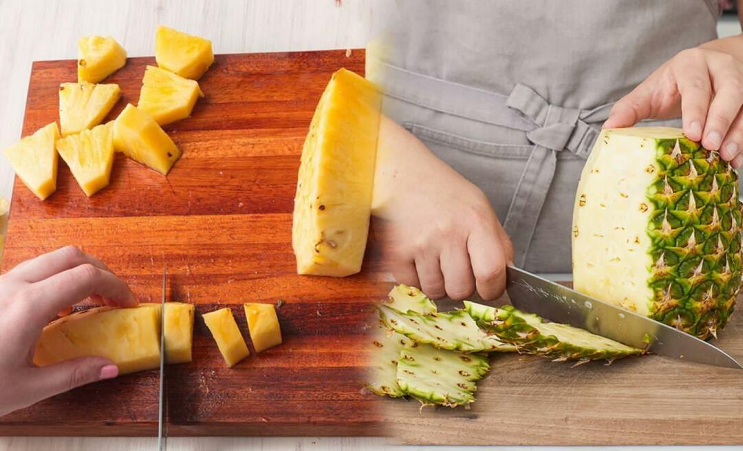 Jak najłatwiej obrać ananasa? Jak pokroić ananasa? Jakie są metody obierania ananasa