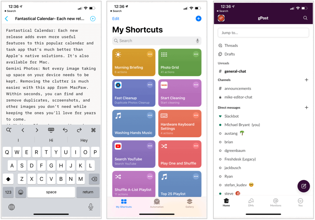 Przewodnik GroovyPost 2020 na temat najlepszych aplikacji na iOS, których powinieneś używać