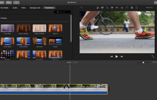 iMovie to doskonała opcja edycji wideo dla początkujących.