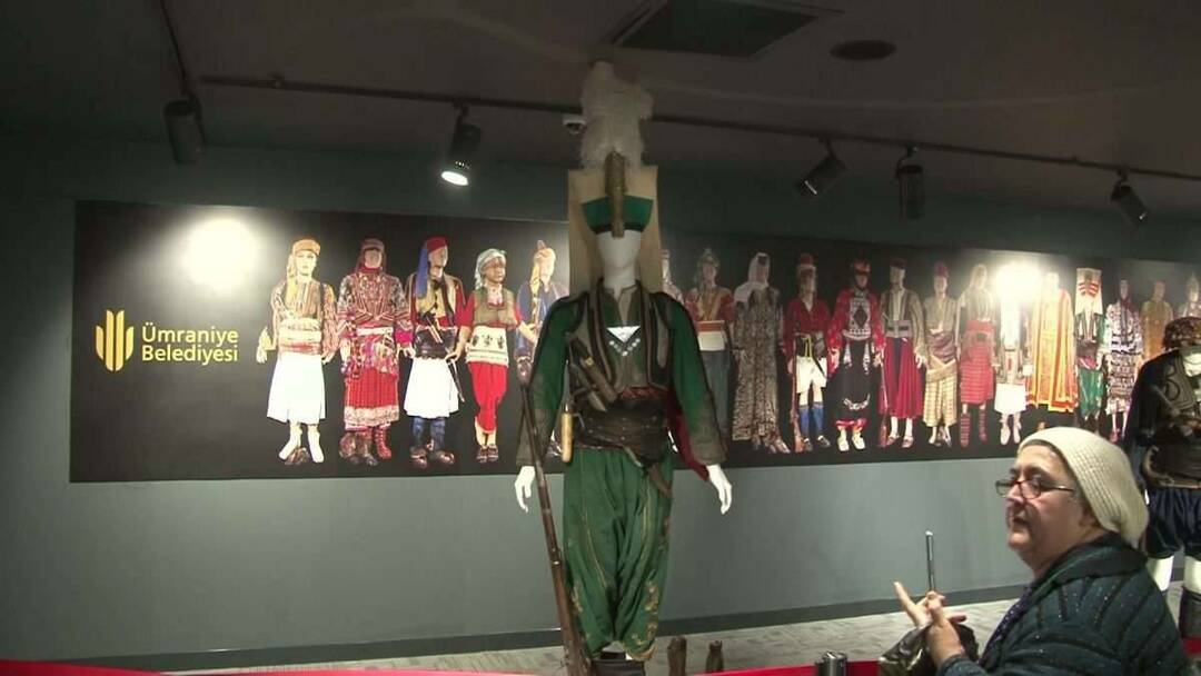 Otwarto wystawę osmańskich strojów ludowych!