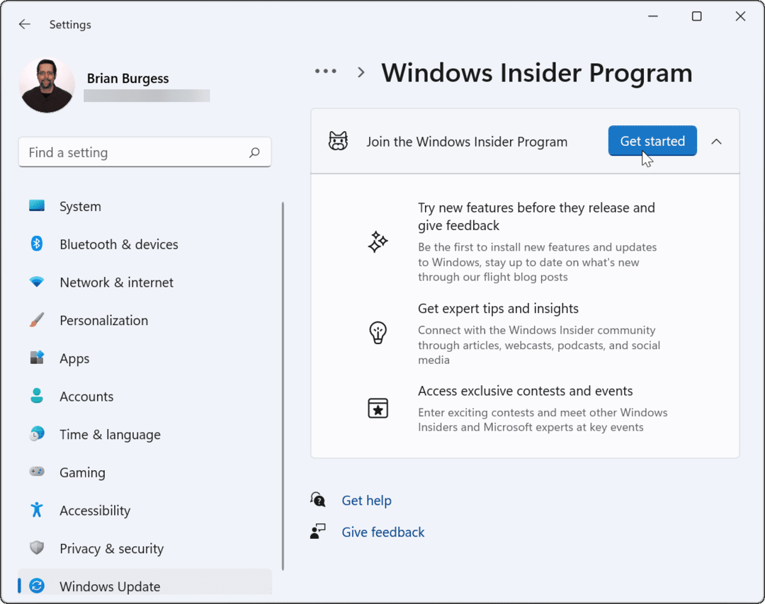 Jak dołączyć do niejawnego programu testów systemu Windows w systemie Windows 11?