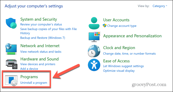 programy do panelu sterowania windows