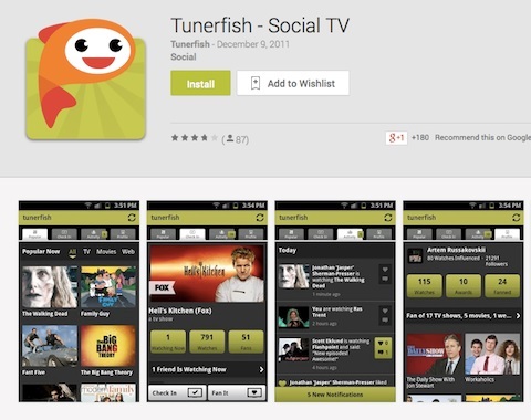 aplikacja tunerfish