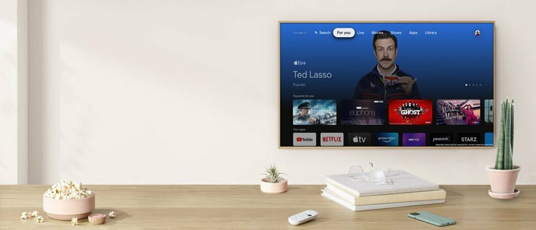 Apple TV jest dostępny na Chromecast z Google TV