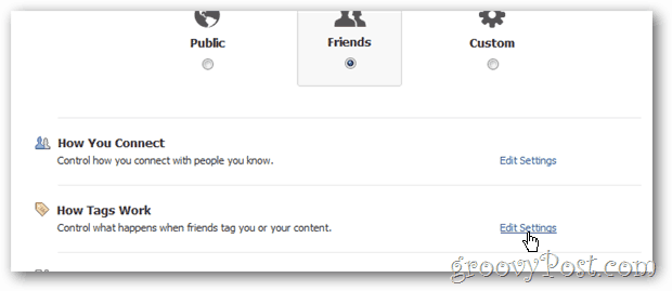 Prywatność na Facebooku - skonfiguruj działanie tagów