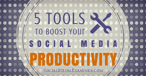narzędzia do produktywności w mediach społecznościowych