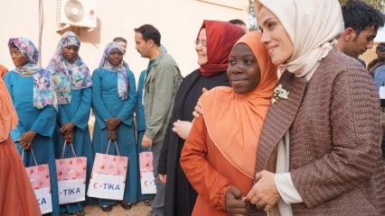 Esra Albayrak dołącza do pomocy żywnościowej TİKA w Burkina Faso