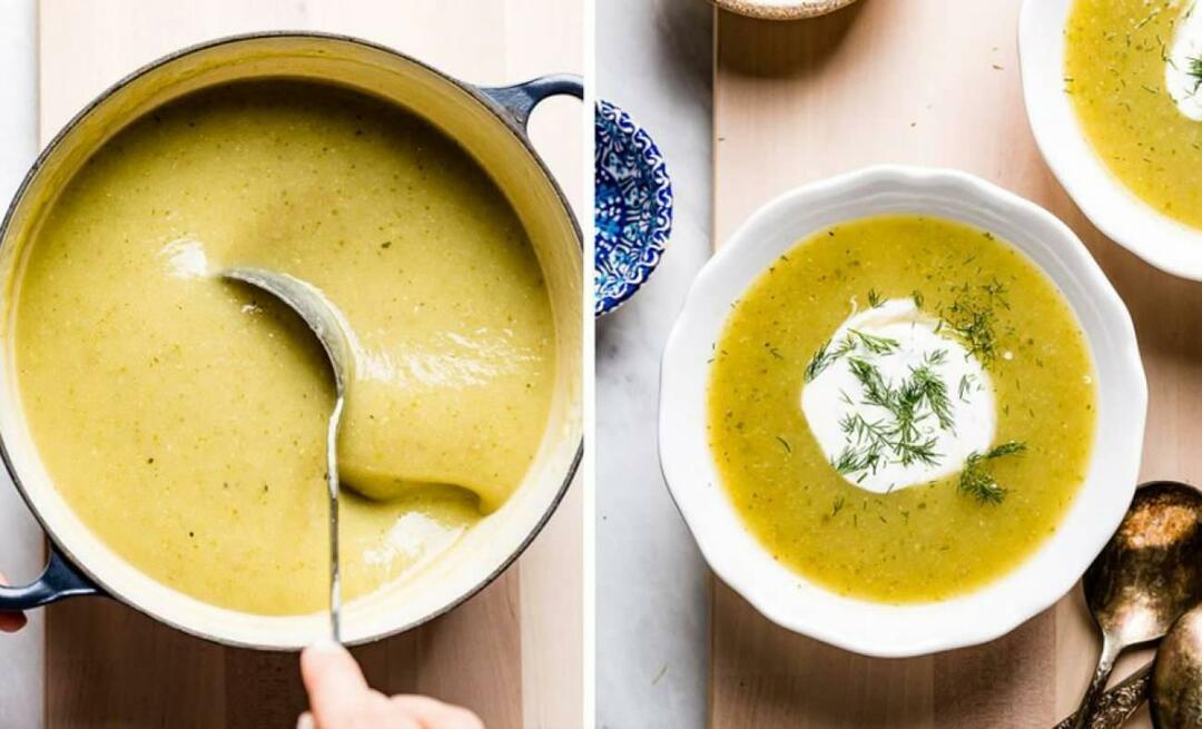 Jak zrobić zdrową kremową zupę z cukinii? Prosty przepis na zupę krem ​​z dyni