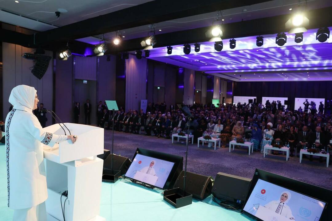 Program Światowego Dnia Miast na 31 października Emine Erdoğan