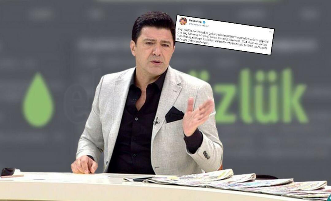 Hakan Ural zaatakował Ekşi Sözlük, co „obraża ludzi”: Szambo zwane Ekşi Sözlük…