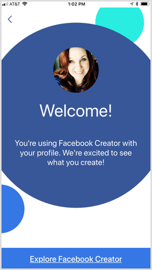 Poznaj aplikację Facebook Creator