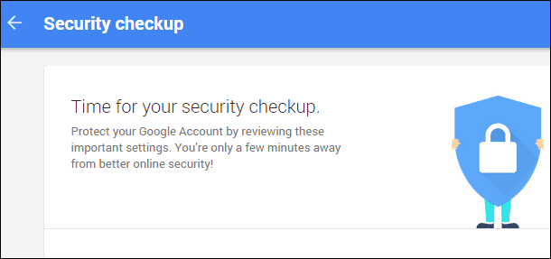 Kontrola bezpieczeństwa Google