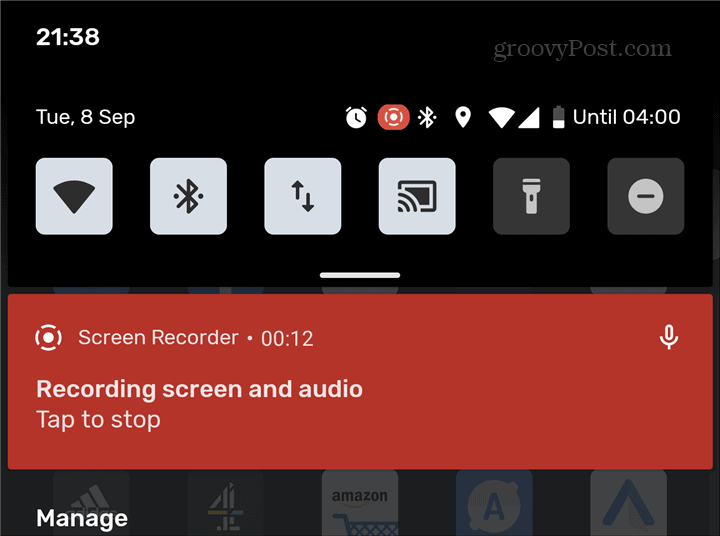 Nagrywanie Android Screen Recorder
