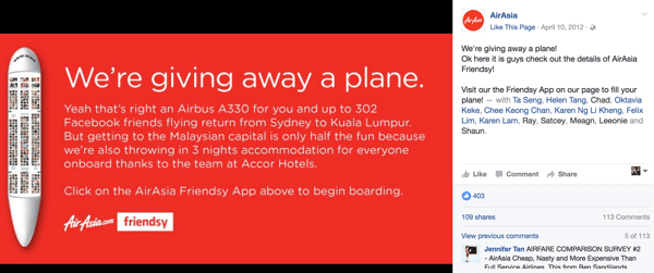 AirAsia stworzyła kampanię budującą świadomość marki, aby promować nową trasę.