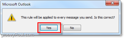 zastosuj regułę do wszystkich wiadomości w programie Outlook 2010
