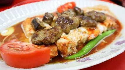 Jak zrobić kebab Eskisehir balaban? Kuchnia mojej panny młodej Balaban Kebab Przepis