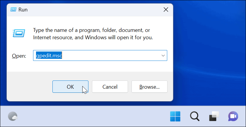 gpedit blokuje użytkownikom dostęp do ustawień w systemie Windows 11