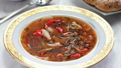 Zupa z sosem estragonowym