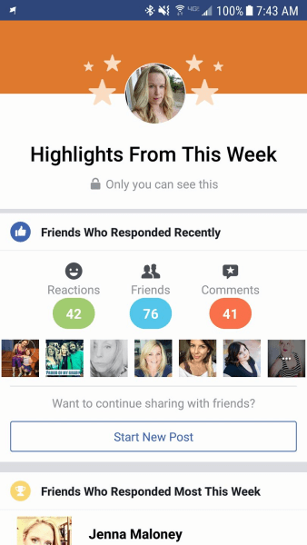 Facebook udostępnia konto użytkownika „Najważniejsze” dla wybranych profili osobistych.