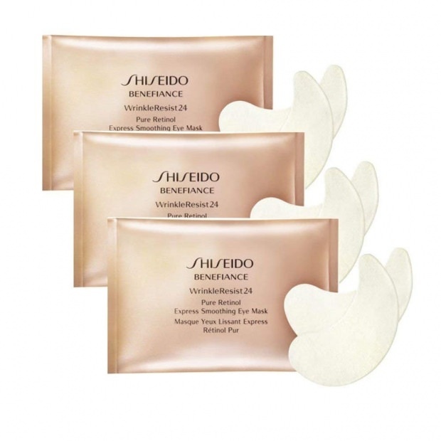 Resist24 Pure Retinol Express Wygładzająca maseczka pod oczy Shiseido Benefiance Wrinkle