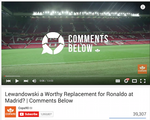 copa90 rozmowa wideo o komentarze