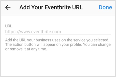 Dodaj adres URL konta lub strony aplikacji innej firmy