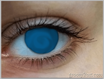 Adobe Photoshop Basics - Kolor rozmazywania ludzkiego oka
