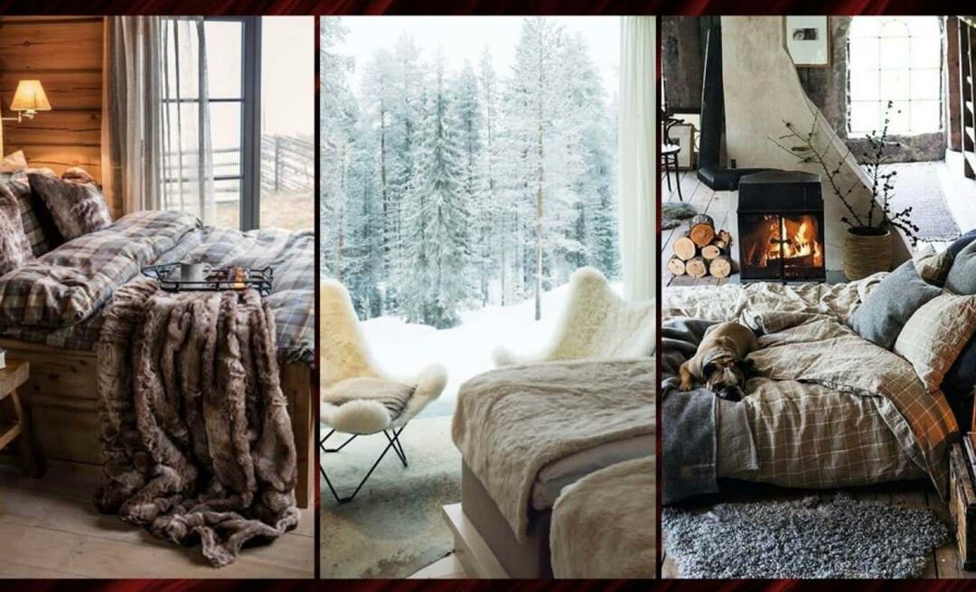Jak zrobić zimową dekorację w sypialni? Dekoracja sypialni 2023