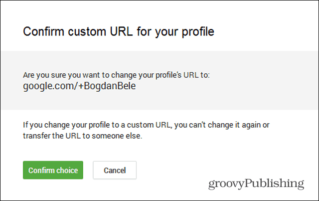 Jak uzyskać niestandardowy adres URL dla swojego profilu Google+