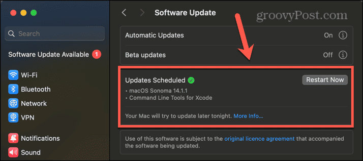 dostępne aktualizacje dla komputerów Mac