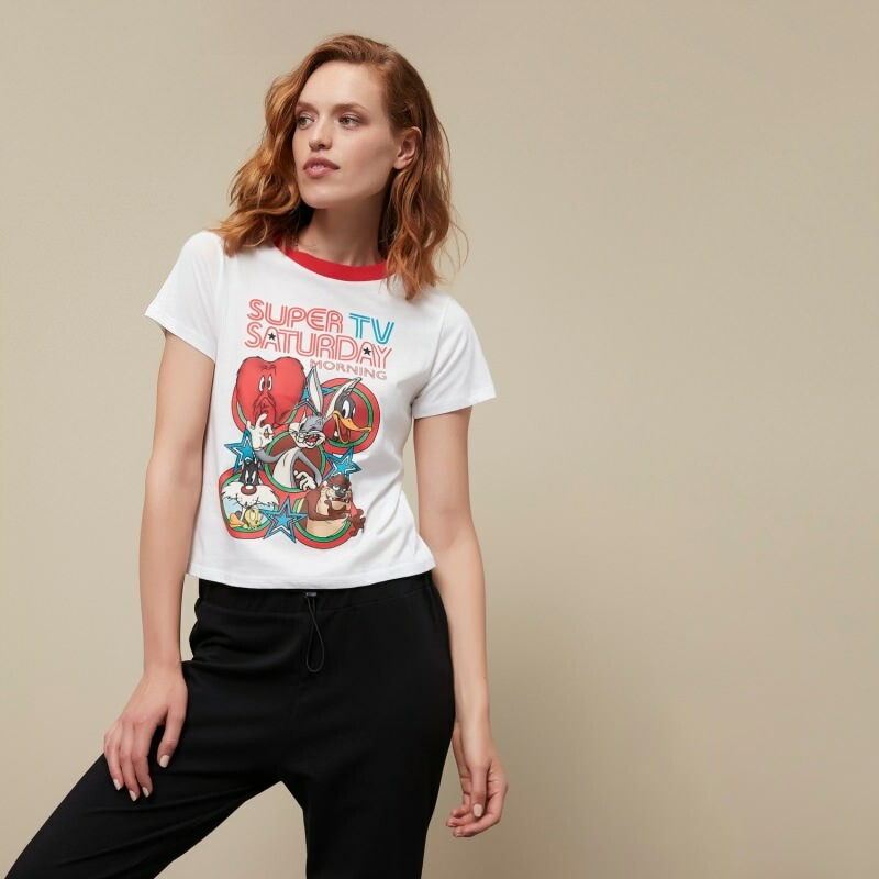 Najbardziej stylowe modele koszulek z postaciami Looney Tunes! Modele koszulek z nadrukiem